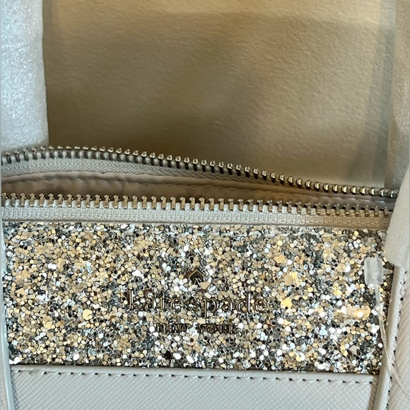 NWT Kate Spade Flash Glitter Satchel Purse - Picture 15 of 15